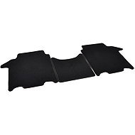 AZ Auto Design textile carpets VW T7 Multivan 2022- 2nd row covered rails - Car Mats