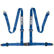 Sparco Four-point seat belt with ECE homologation, with screw attachment, blue - Safety Belt
