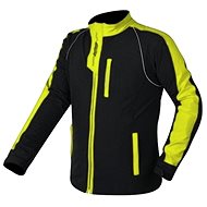 MAXX - AT 2717 Soft shell jacket black-green XS - Motorcycle Jacket