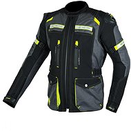 MAXX - NF 2210 Textile jacket long black grey-green reflex M - Motorcycle Jacket
