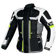 MAXX - NF 2206 Textile jacket long black grey-green reflex S - Motorcycle Jacket