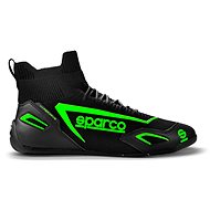 Sparco Herní boty Hyperdrive, černo-zelené, vel. 45 - Racing Boots