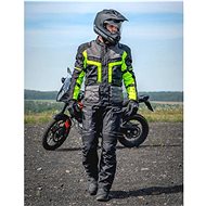TXR Tracer black-grey-fluo yellow 5XL - Motorcycle Jacket