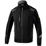 Sparco technical softshell lightweight jacket, black-grey, size XXL - Jacket