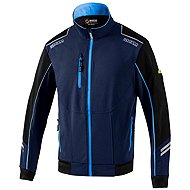 Sparco technical softshell lightweight jacket, blue-dark blue - Jacket