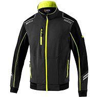 Sparco technical softshell lightweight jacket, grey-yellow, size L - Jacket