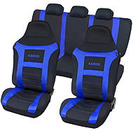 CAPPA Perfetto EL Luxury Skoda Karoq Sportline blue - Car Seat Covers