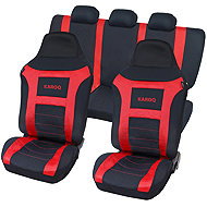 CAPPA Perfetto EL Luxury Skoda Karoq Sportline red - Car Seat Covers