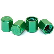 Work Wheels valve cap set, green - Valve Caps