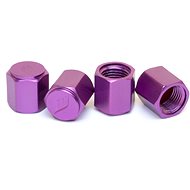 Work Wheels valve cap set, purple - Valve Caps