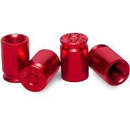 BYC Valve caps, 4 pcs, red - Valve Caps