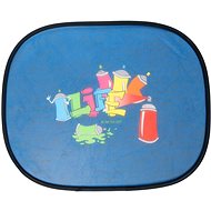 Walser Graffiti Sun visors, side, 2 pcs - Car Sun Shade