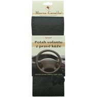 Compass Black leather steering wheel cover A PERFO - Steering Wheel Cover