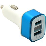 COMBI plug - USB, voltmeter, ammeter (1,0+2,1A) - Plug