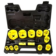 GEKO Bending drills for metal and wood set 17 pcs - Drill Set