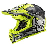 LS2MX437 FAST EVOMINI II-06 CRUSHER children's black/yellow - Motorbike Helmet