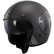 LS2 OF601 BOB II-06 CARBON STAR classic jet black size 2.5 mm M - Motorbike Helmet