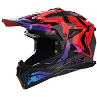 LS2MX708 FAST II-06 WASH off-road red sized. S - Motorbike Helmet