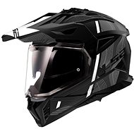 LS2MX702 PIONEER II-06 HILL adventure matt-black/white size 2.5 mm XL - Motorbike Helmet