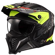 LS2 OF606 DRIFTER-06 DEVOR Multifunkční trial matná-černá vel. XXL - Motorbike Helmet