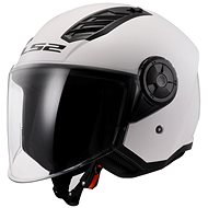 LS2 OF616 AIRFLOW II-06 scooter jet glossy-white sized. M - Motorbike Helmet