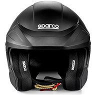 Sparco Helmet FLUX RJ, with FIA homologation, black, M - Car Helmet