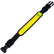 Reflective tape + LED PL-1P01, with buckle fastening, yellow - Reflective Band