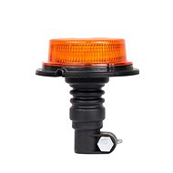 TT technology LED warning beacon, mounted on bracket, orange, 90° flexi, 12-24V - Beacon