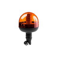 TT technology LED warning beacon, bracket mounted, orange, 90° flexi, 12 W, 12-24V - Beacon