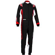 Sparco Kartingová kombinéza Thunder, homologace FIA, barva černo/červená, vel. XL - Racing Suit