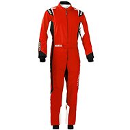Sparco Kartingová kombinéza Thunder, homologace FIA, barva červeno/černá, vel. M - Racing Suit