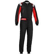 Sparco Karting suit Rookie, black/red, size 150 - Racing Suit