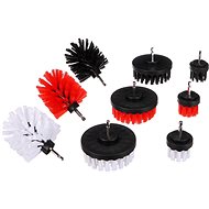 Sixtol Car Detailing Drill Brush 9, 9 pcs - Car Wash Brush