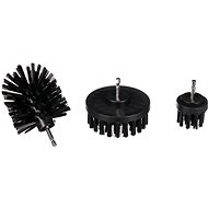 Sixtol Car Detailing Drill Brush 3 Hard, 3 pcs - Car Wash Brush