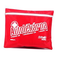 PUPPET Car first aid kit size I., red pad, Decree No. 153/2023 Coll. - Vehicle First Aid Kit