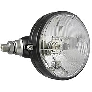Wesem Tractor light left RE.43900, 3-function H4, sheet metal - Front Headlight