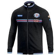 Sparco Martini Racing Zipped Sweatshirt, black - Sweatshirt