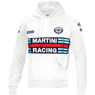 Sparco Martini Racing Cipzáras pulóver, fehér, méret L - Pulóver