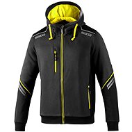 Sparco technical sweatshirt Colorado, grey-yellow - Sweatshirt