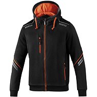 Sparco technical sweatshirt Colorado, black-orange - Sweatshirt