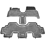 Rezaw-Plast rubber with raised edge, Fiat Ulysse II, 2002-2009 - Car Mats