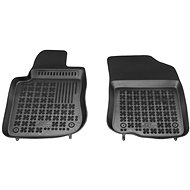 Rezaw-Plast rubber with raised edge, Peugeot 208, 2012-2019, Van, front - Car Mats