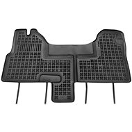 Rezaw-Plast rubber with raised edge, Iveco Daily, 2014-, front with extra material on the driver's s - Car Mats