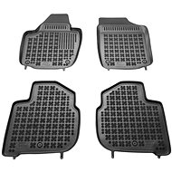 Rezaw-Plast rubber with raised edge, Skoda Rapid, 2011-2019, Liftback, Spaceback - Car Mats