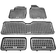 Rezaw-Plast rubber with raised edge, VW Sharan, 1995-2010, 7 seats - Car Mats