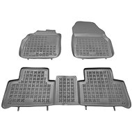 Rezaw-Plast rubber with raised edge, Renault Scenic II, 2003-2009 - Car Mats