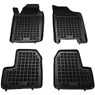 Rezaw-Plast rubber with raised edge, Peugeot 206, 1998-2012, with fire extinguisher underfoot spol. - Car Mats