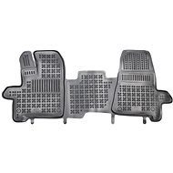 Rezaw-Plast rubber with raised edge, Ford Transit VIII, 2013-2018/2018-, 2 seats, automatic - Car Mats