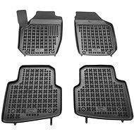 Rezaw-Plast rubber with raised edge, Skoda Roomster, 2006-2015 - Car Mats