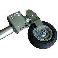 Multipa Support wheel 500 kg, 60 mm, automatically folding - Trailer Support Wheel